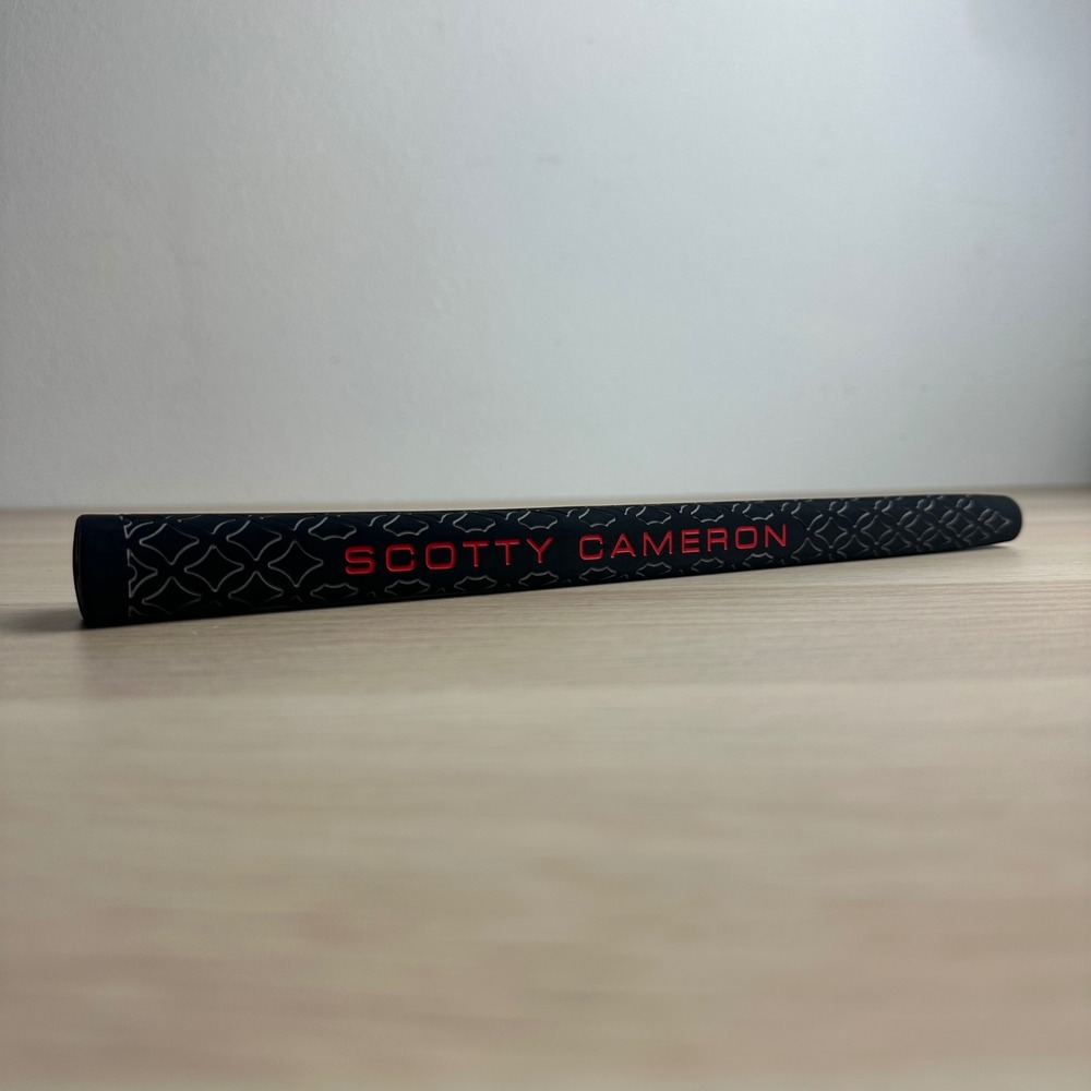Scotty Cameron Textured Pistolini‎ Putter Grip - Black/Red